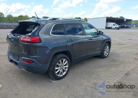 2014 Jeep Cherokee Limited из США, поврежденный, VIN 1C4PJMDS7EW317132